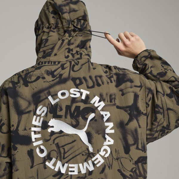 Campera PUMA x LMC con estampado integral para hombre, Wild Willow, large-ARG