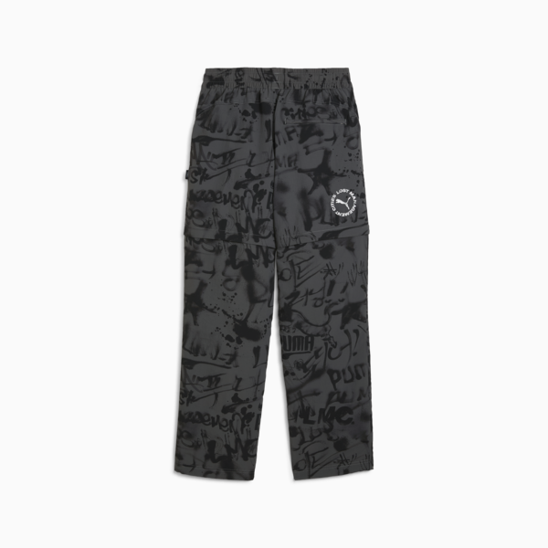 Pantalones PUMA x LMC con estampado integral para hombre, Shadow Gray, large-ARG