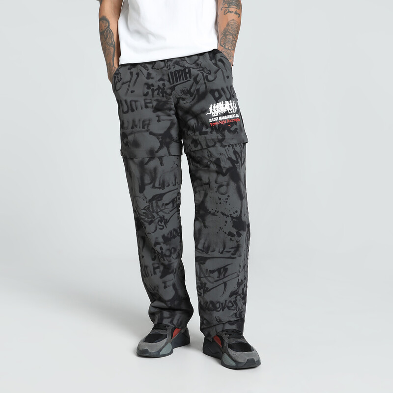 

Men's PUMA X LMC All-over Print Relaxed Fit Pants