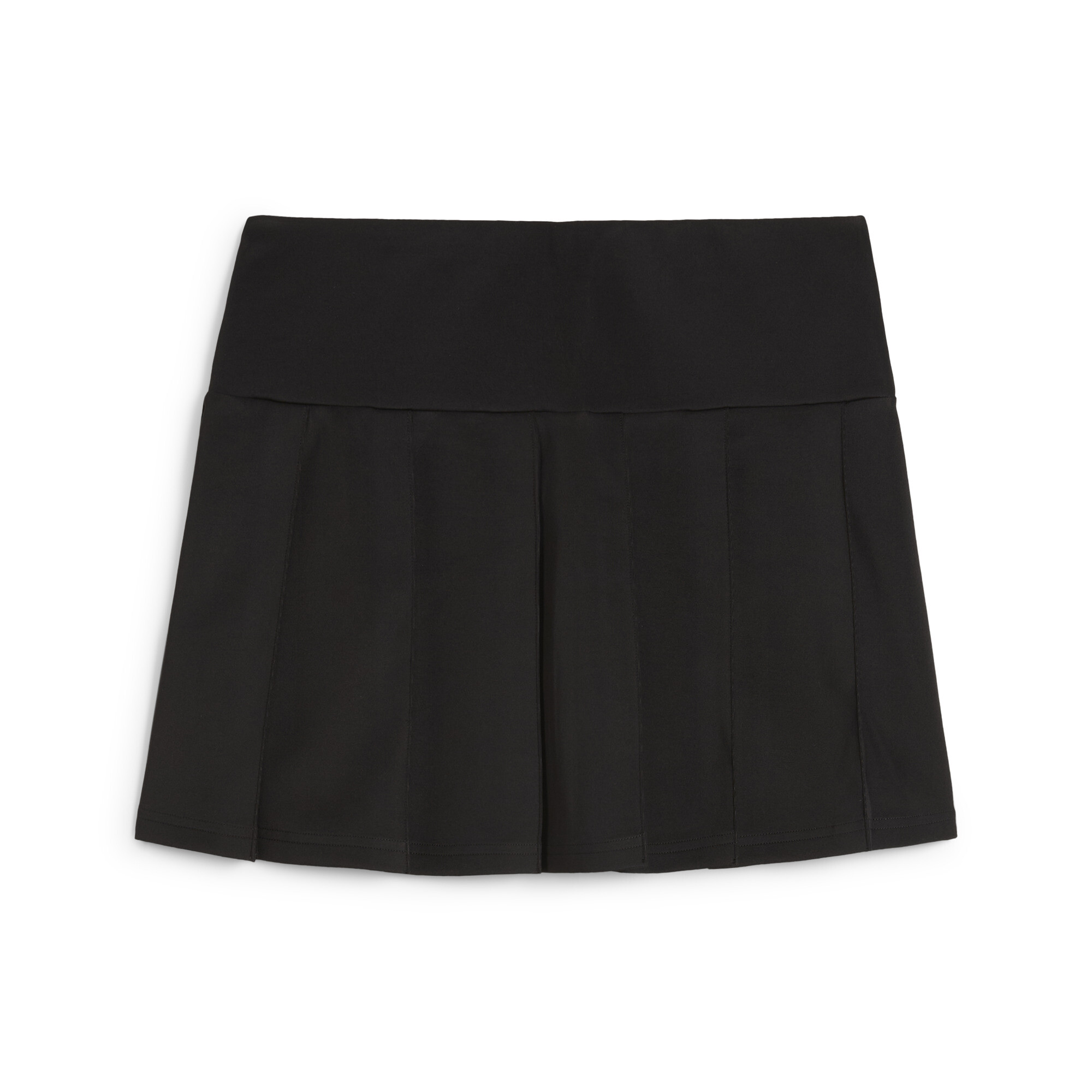 Women's Puma CLASSICS Pleated Mini Skirt, Black, Size XS, Clothing