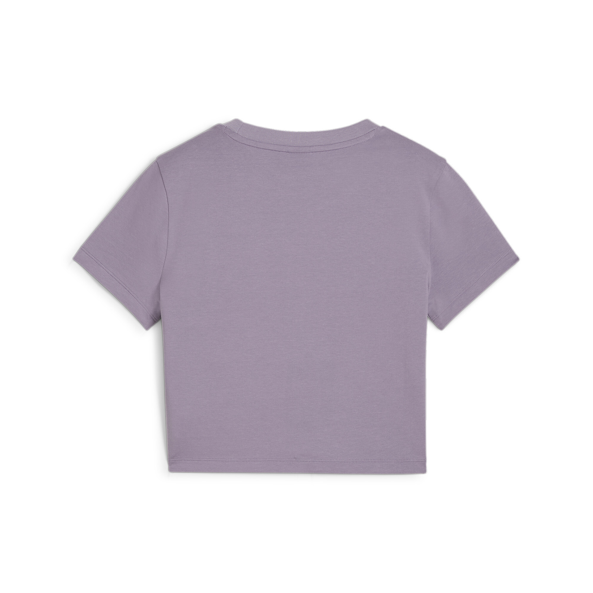 Women's Puma CLASSICS Baby T-Shirt, Purple, Size M, Clothing