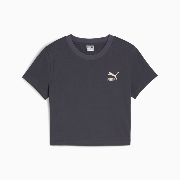 CLASSICS Baby Tee Women, Galactic Gray, large-MEX