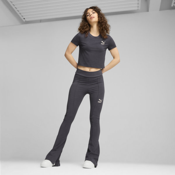 CLASSICS Baby Tee Women, Galactic Gray, large-MEX