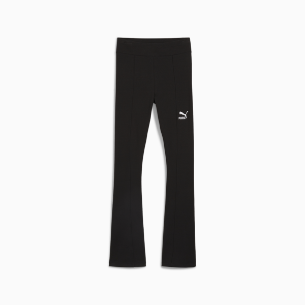 CLASSICS Flared Leggings Women, PUMA Black, large-ZAF