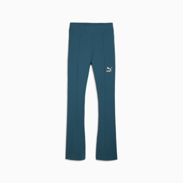 Leggings CLASSICS acampanados para mujer, Cold Green, large-ARG