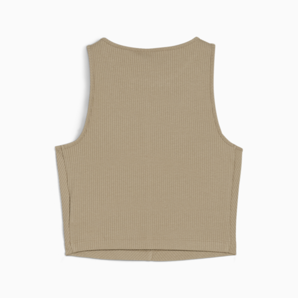 CLASSICS Ribbed Crop Top Women, Oak Branch, large-ZAF