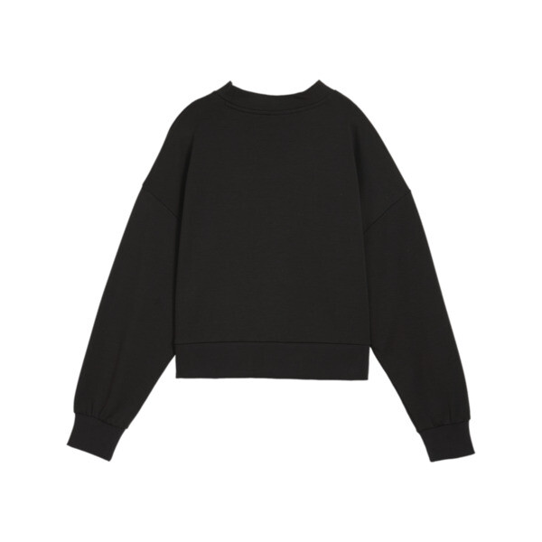 Puma Classics Oversized Dk Sweatshirt Black S Woman