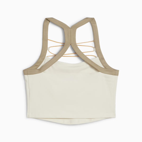 Crop top DARE TO para mujer, Alpine Snow, large-ARG