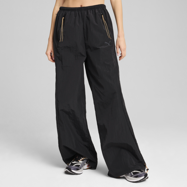 Pantalones parachute DARE TO para mujer, PUMA Black, large-ARG