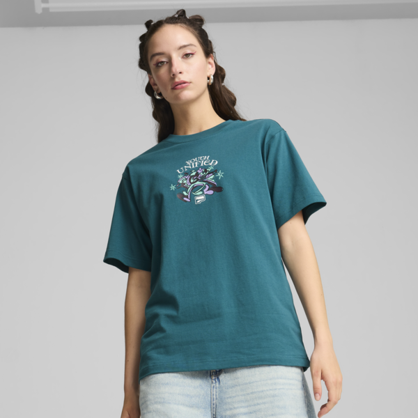 Playera Mujer DOWNTOWN, Cold Green, large-MEX