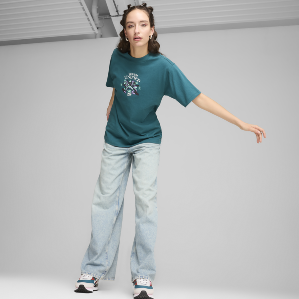 Playera Mujer DOWNTOWN, Cold Green, large-MEX
