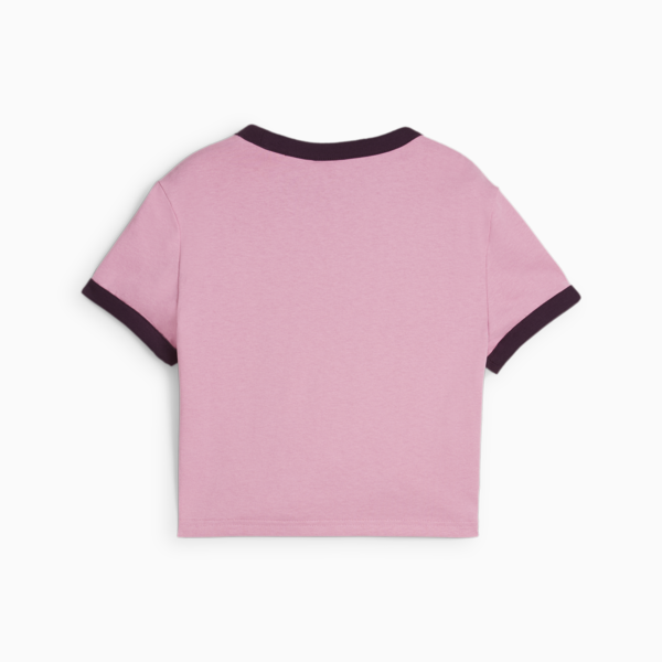 DOWNTOWN Graphic Baby Tee Women, Mauved Out, large-MEX