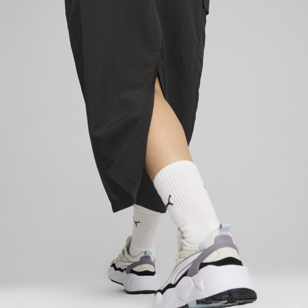 DOWNTOWN Cargo Midi Skirt Women, PUMA Black, large-ZAF