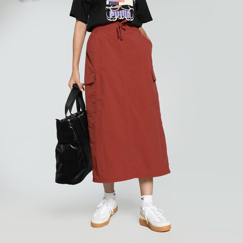 

Women's PUMA DOWNTOWN Cargo Midi Skirt