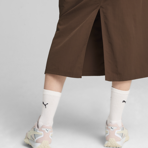 DOWNTOWN Cargo Midi Skirt Women, Espresso Brown, large-ZAF