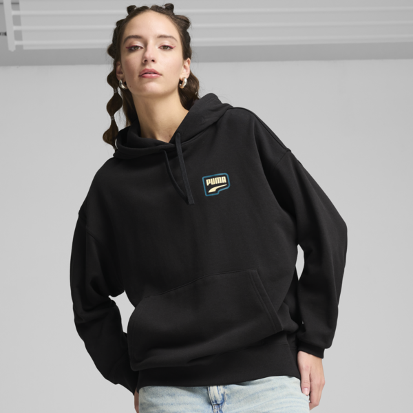 Buzo DOWNTOWN Oversized, PUMA Black, large-ARG