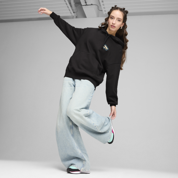 Buzo DOWNTOWN Oversized, PUMA Black, large-ARG