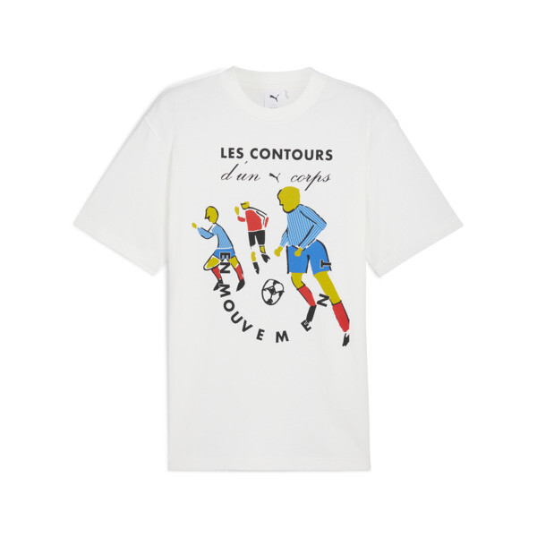 Remera PUMA estampada Players Lane para Hombre En Blanco
