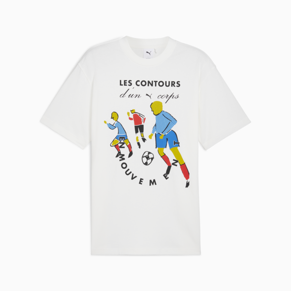 Remera estampada Players Lane para hombre, PUMA White, large-ARG