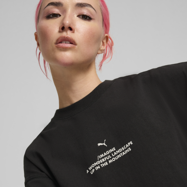 UNTERGRUND Oversized Tee, PUMA Black, large-ZAF