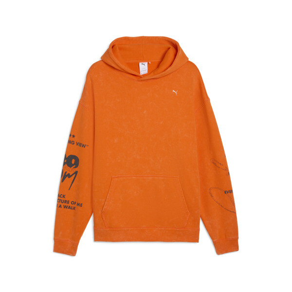 Puma hoodie orange outlet