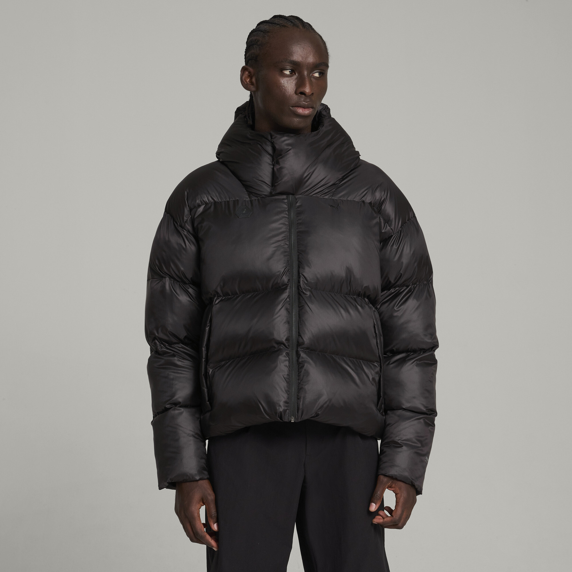 Puma x SKEPTA Pufferjacke Herren | Mit Print | Black | Größe: L