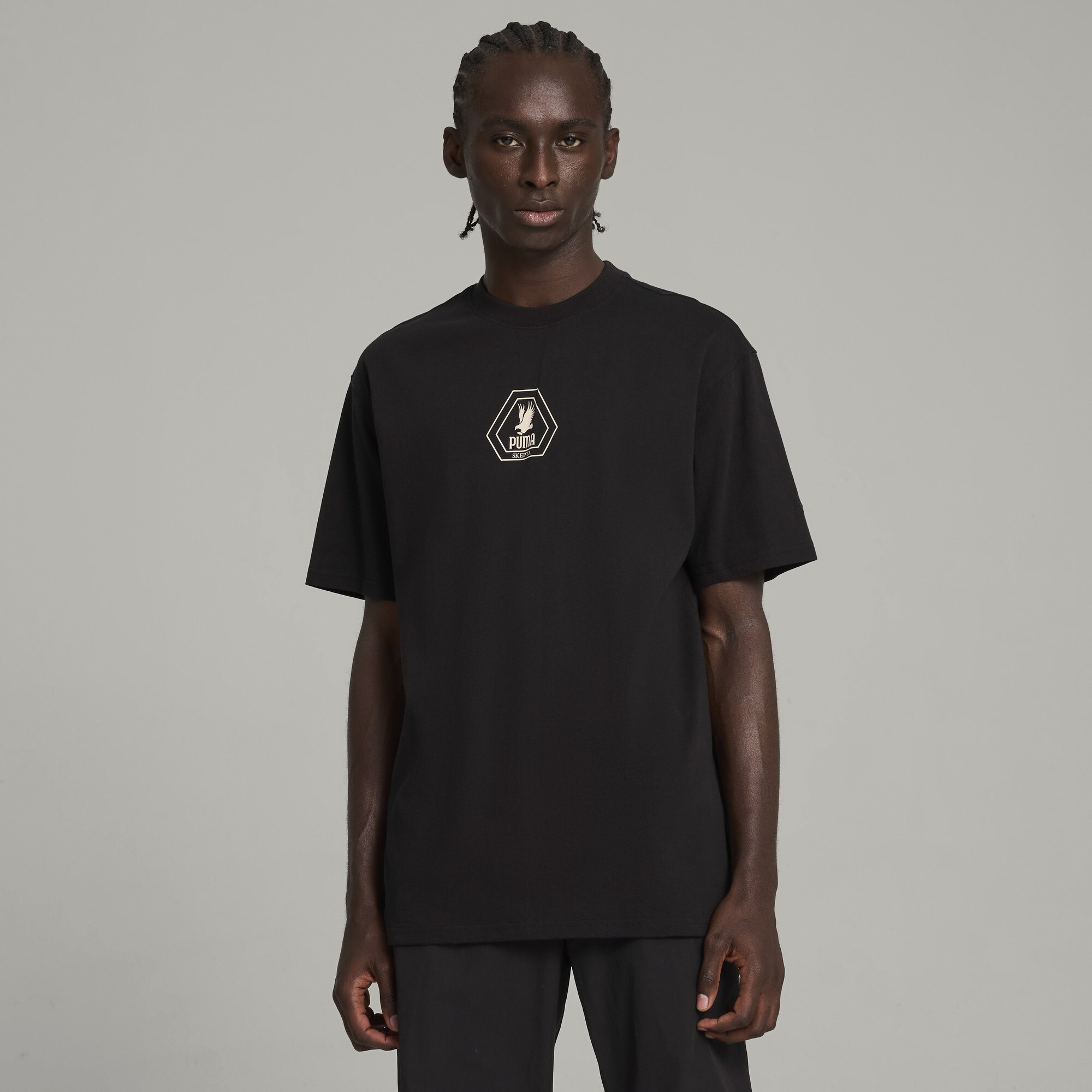 Puma x SKEPTA Graphic T-Shirt Herren | Mit Print | Black | Größe: M