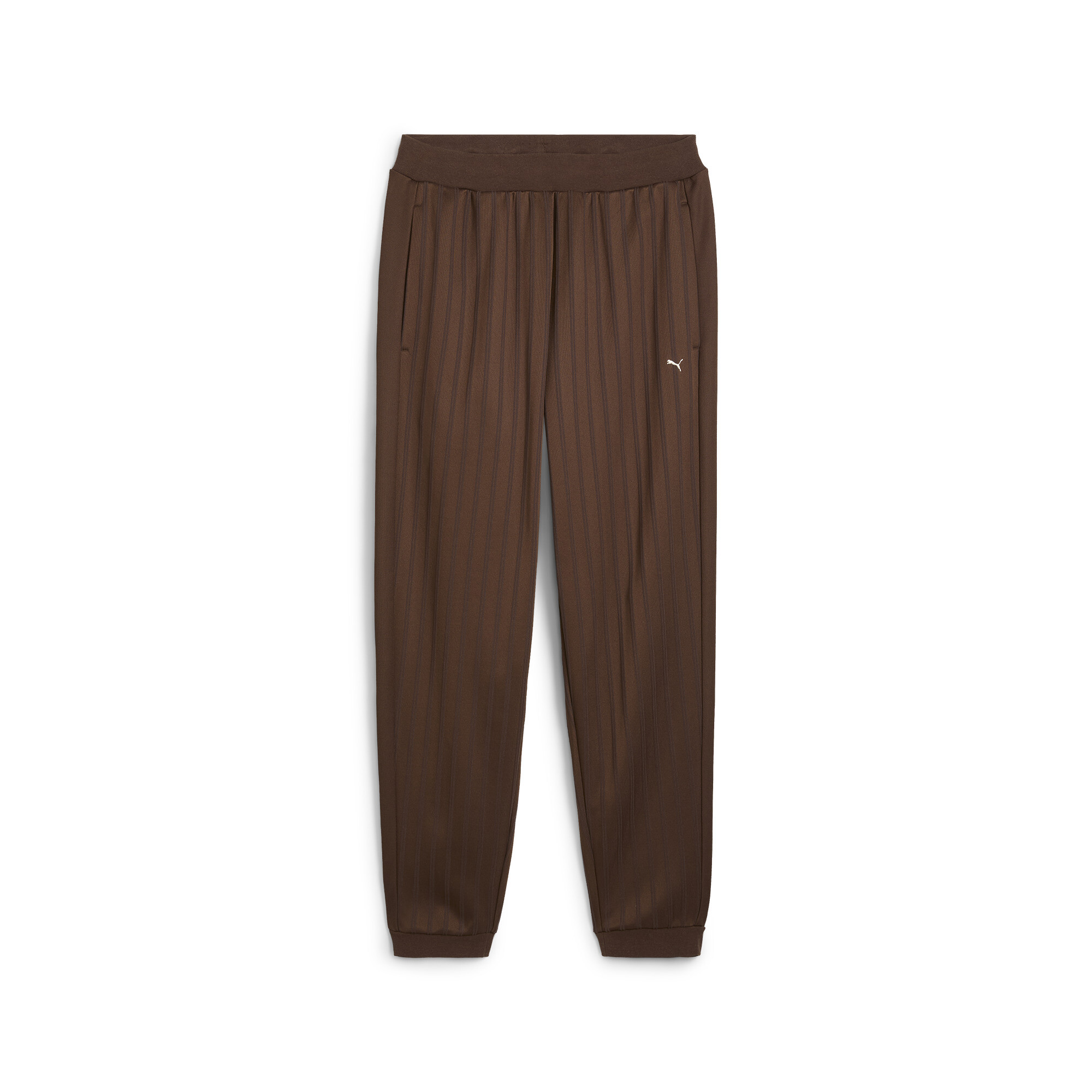 Men's Puma MMQ T7 Track Pants, Brown, Size XL, Clothing