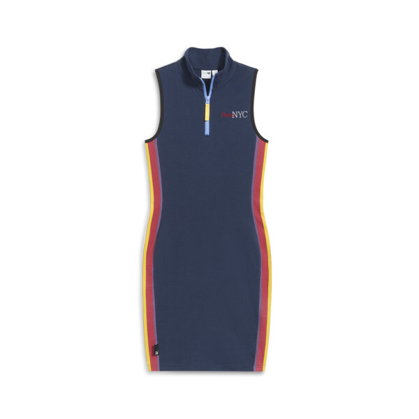 PUMA NYC Running Laps Womens Dress in Dark Blue Size XS 65$