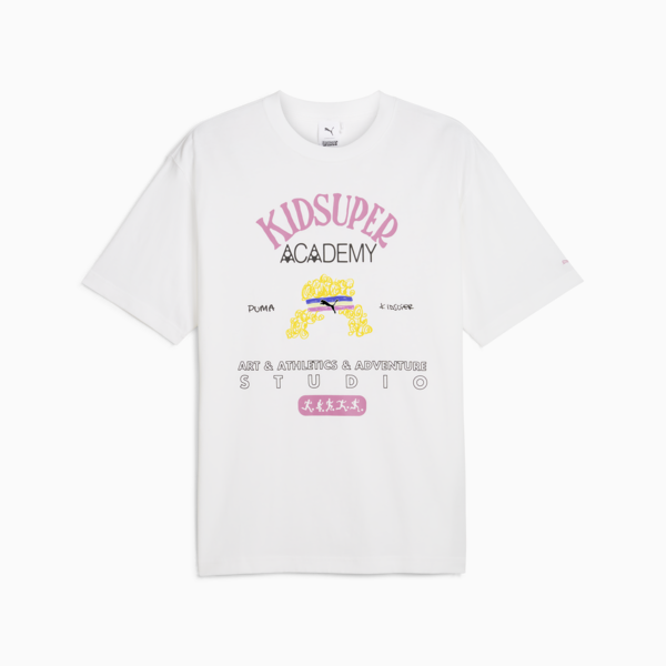Playera Hombre PUMA x KIDSUPER, PUMA White, large-MEX