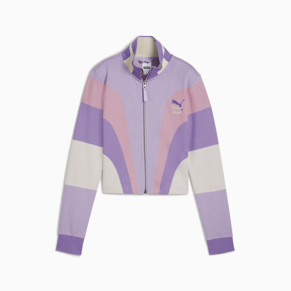 Top PUMA x KIDSUPER para mujer, Vivid Violet, large-ARG