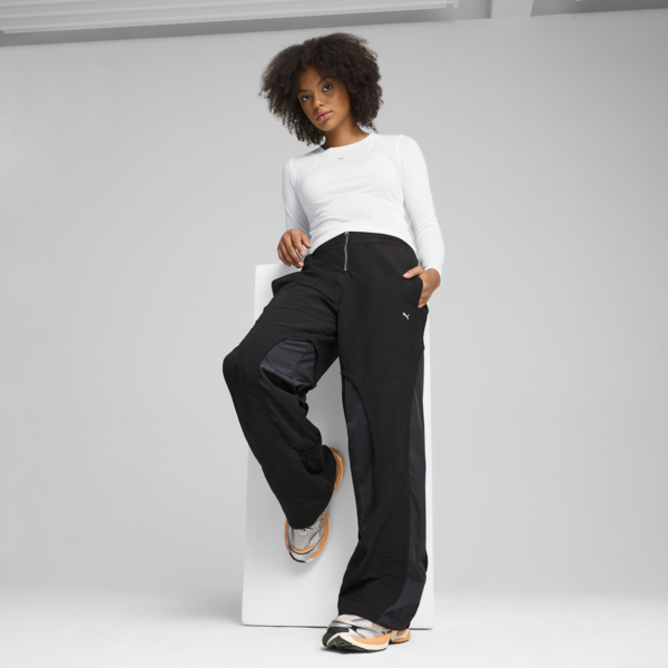 Pantalones THE FAST RACE para mujer, PUMA Black, large-ARG