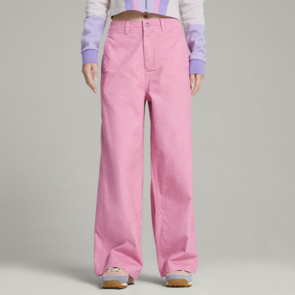 Pantalones PUMA x KIDSUPER para mujer, Mauved Out, large-ARG