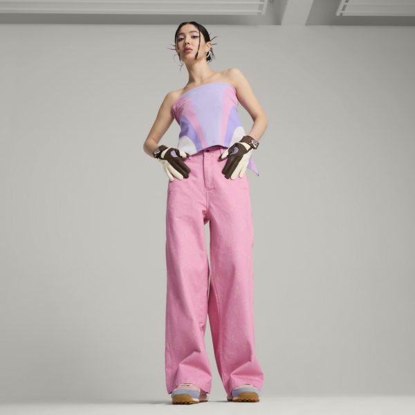 Pantalones PUMA x KIDSUPER para mujer, Mauved Out, large-ARG