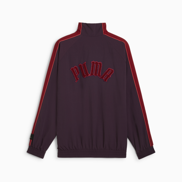Campera deportiva PLAY LOUD T7 unisex, Midnight Plum, large-ARG
