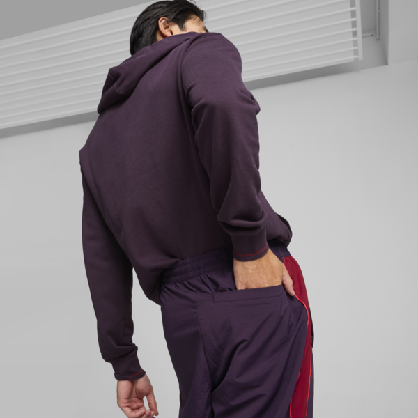 Pantalones deportivos PLAY LOUD T7 unisex, Midnight Plum, large-ARG