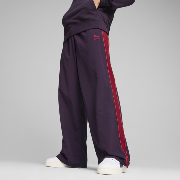 PLAY LOUD T7 Track Pants Unisex, Midnight Plum, large-ZAF