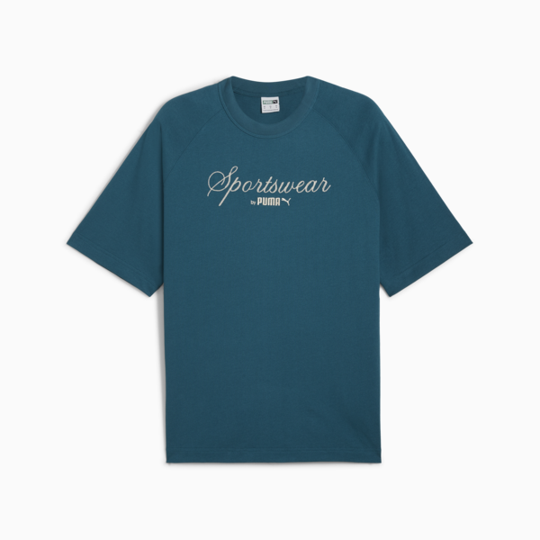 Remera CLASSICS+ extragrande para hombre, Cold Green, large-ARG