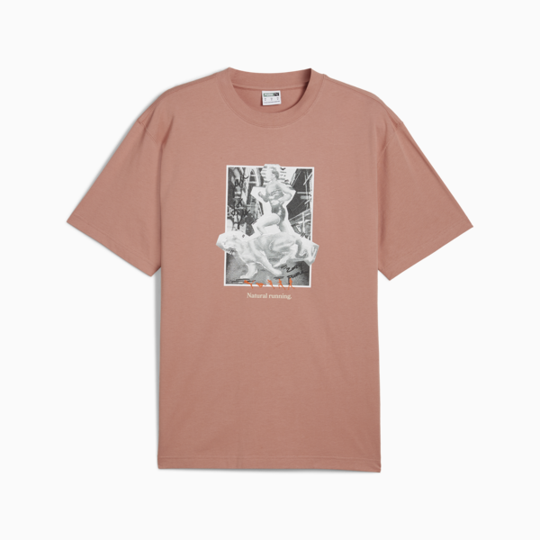 Camiseta CLUB DE COURSE Graphic unisex, Deeva Peach, large-ARG