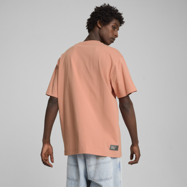 Camiseta CLUB DE COURSE Graphic unisex, Deeva Peach, large-ARG