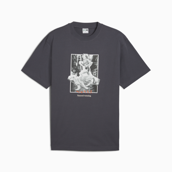 Camiseta CLUB DE COURSE Graphic unisex, Galactic Gray, large-ARG