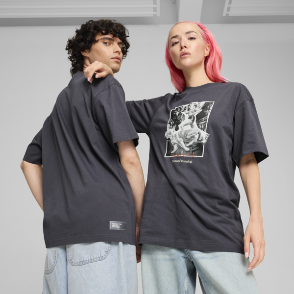 Camiseta CLUB DE COURSE Graphic unisex, Galactic Gray, large-ARG
