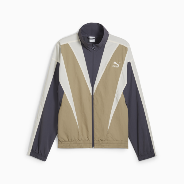 Campera deportiva CLUB DE COURSE unisex, Oak Branch-Galactic Gray, large-ARG