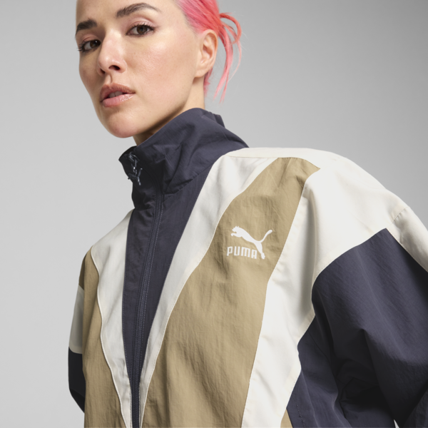 Campera deportiva CLUB DE COURSE unisex, Oak Branch-Galactic Gray, large-ARG
