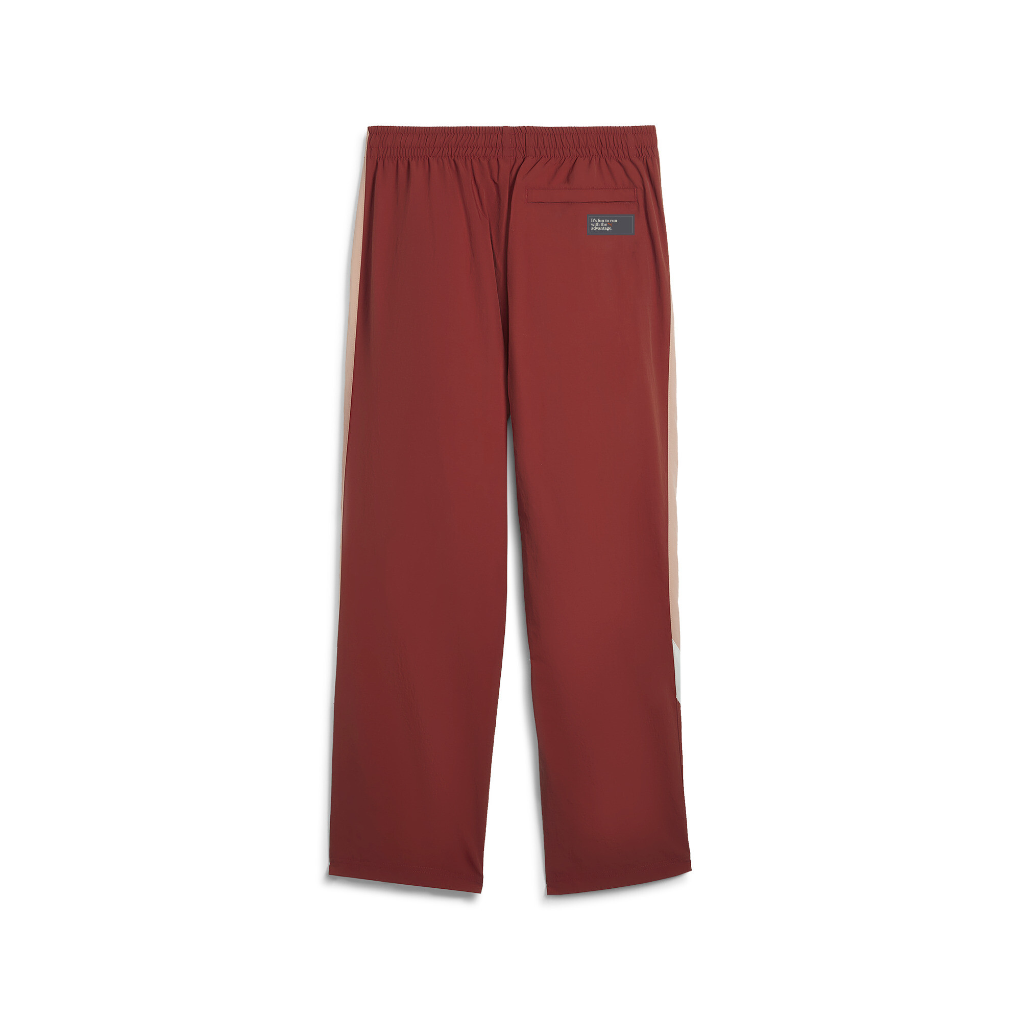 Red puma pants top