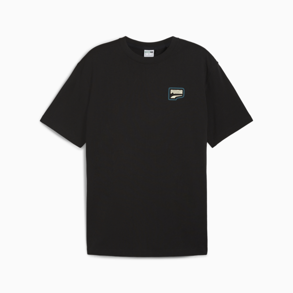 Remera Downtown Relaxed Graphic, PUMA Black, large-ARG