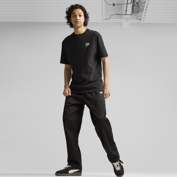 Remera Downtown Relaxed Graphic, PUMA Black, large-ARG