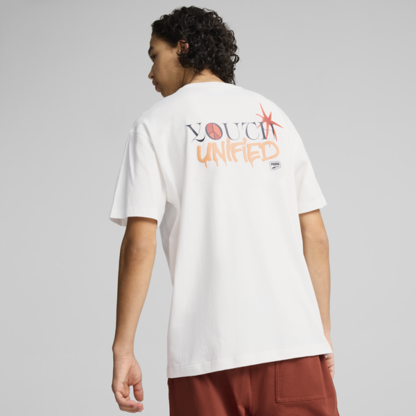 Remera Downtown Relaxed Graphic, PUMA White, large-ARG