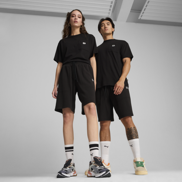 Shorts DOWNTOWN, PUMA Black, large-MEX