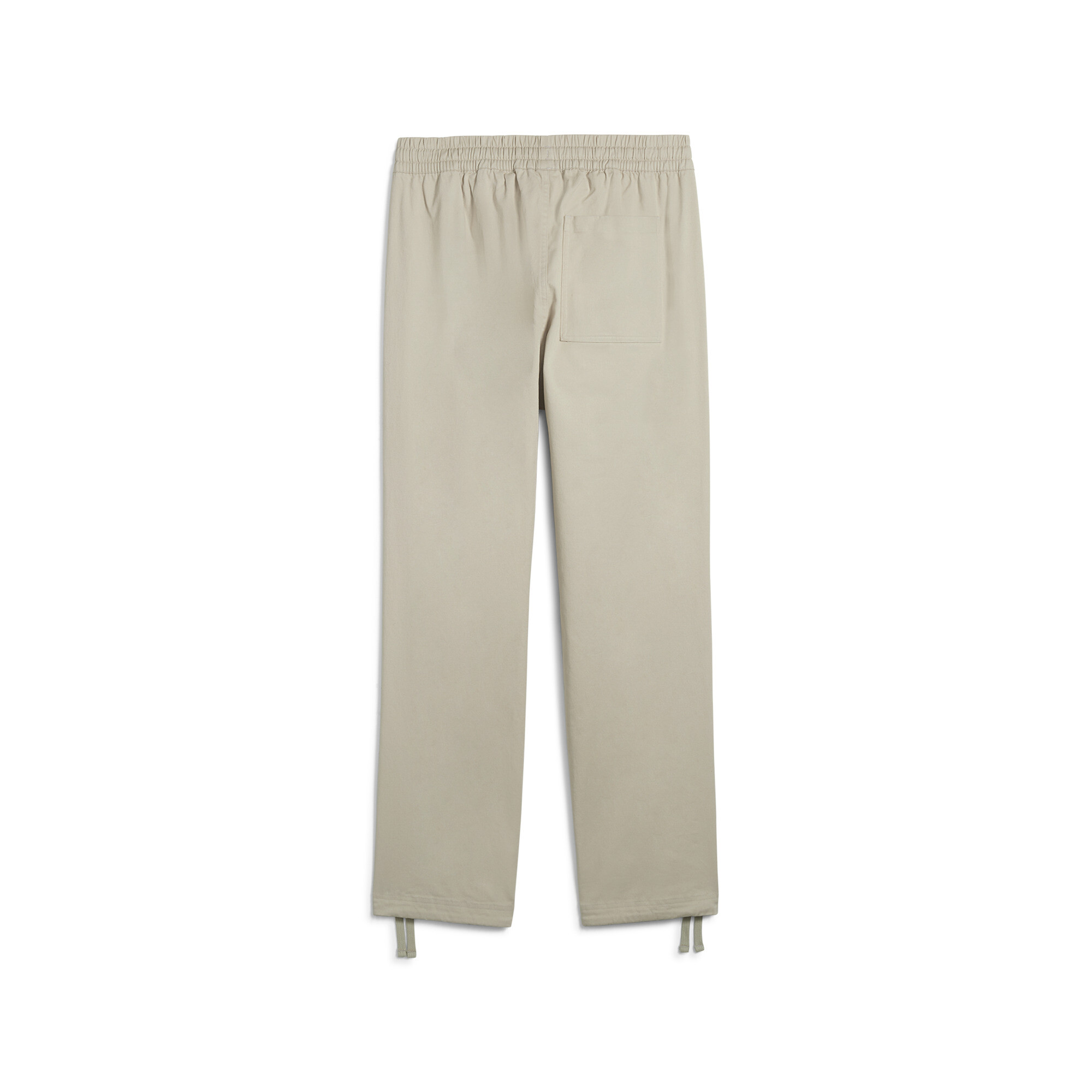 Men's PUMA DOWNTOWN Parachute Pants Men In Beige, Size XL, Cotton